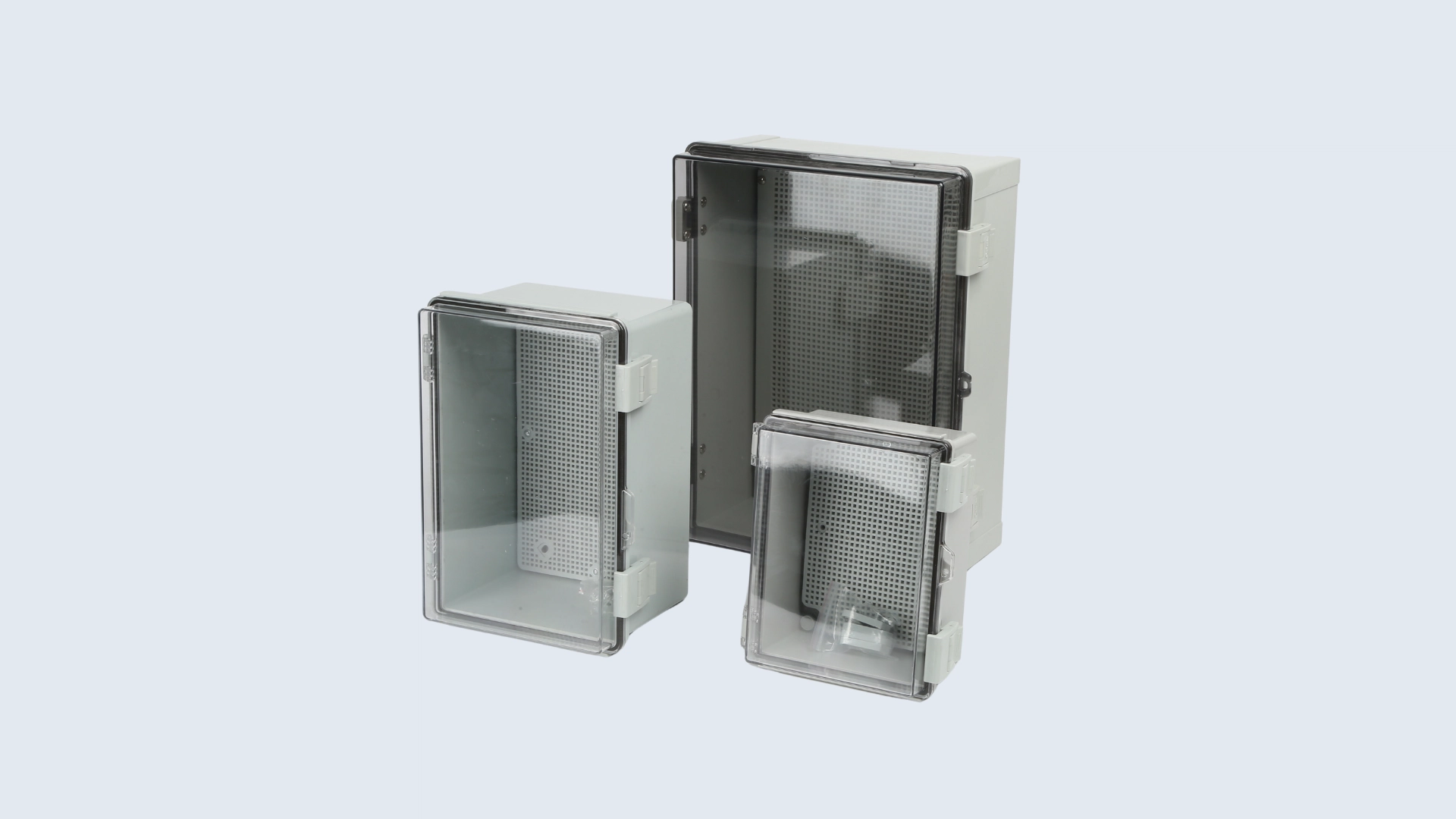 Latch-Type Transparent Cover